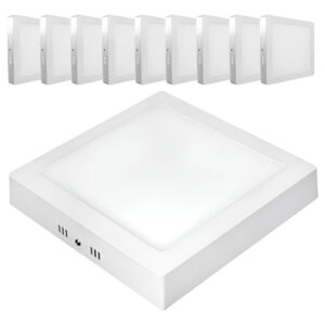 PAINEL LED SOBREPOR 18W 6500K ALUMINIO